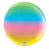 Betallic Balloons 16" Dimensionals Rainbow Globe