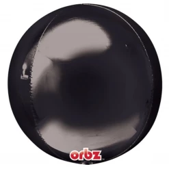 Anagram 16" Black Orbz Balloons