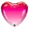 Qualatex 18" Pink Ombre Heart