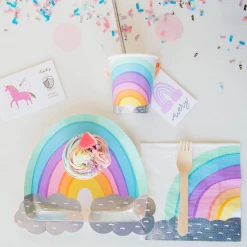 Daydream Society Over The Rainbow Dinner Plates - 8 Pack 7 Daydream Society Over The Rainbow Dinner Plates - 8 Pack