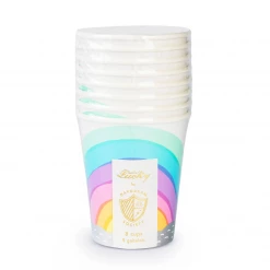 Daydream Society Over The Rainbow 9 Oz Cups - 8 Pack