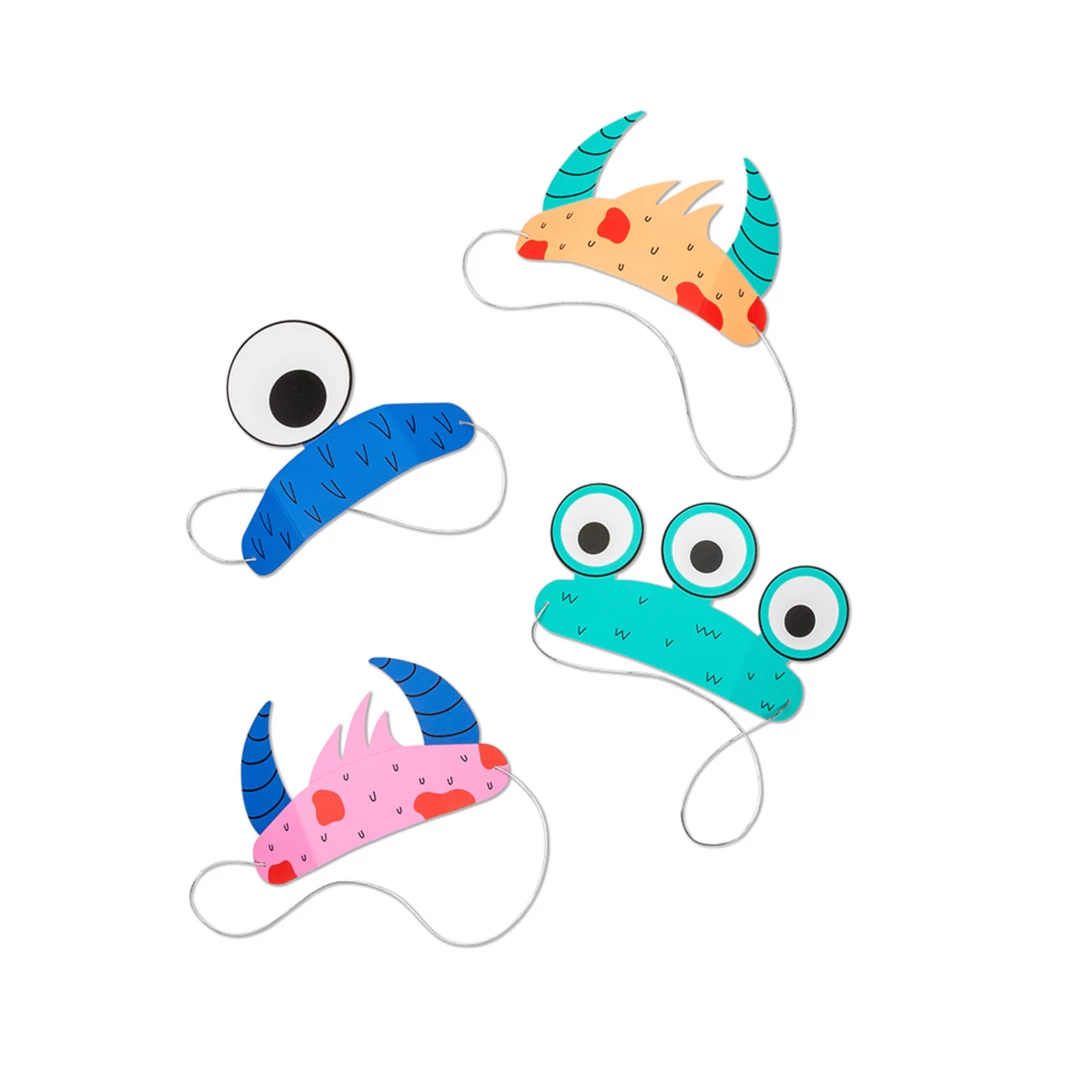 Daydream Society Party Favor Little Monsters Party Headband Set - 8 Pack 5 Daydream Society Party Favor Little Monsters Party Headband Set - 8 Pack