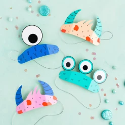 Daydream Society Party Favor Little Monsters Party Headband Set - 8 Pack