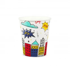 Daydream Society Superhero 9 Oz Cups - 8 Pack