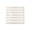 Daydream Society Copy Of Frenchie Striped Rose Gold Large Napkins - 16 Pack