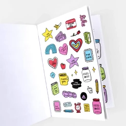 Adam J. Kurtz Books/Zines/Workbooks Mixed Feelings Sticker Book