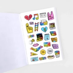Adam J. Kurtz Books/Zines/Workbooks Mixed Feelings Sticker Book