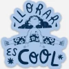 Jen Zeano Designs Llorar Es Cool Sticker Stickers