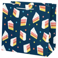 Paper Source Birthday Cake Slice Bag - Large