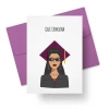 Paper Tacos Que Chingona - Graduation Card