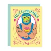 Lucy Loves Paper Luchador Feliz Cumpleaños - Birthday Card In Spanish