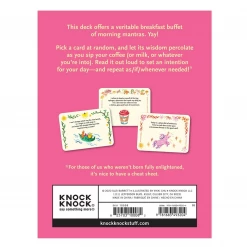 Knock Knock Art & Home Affirmators!® Mantras (Morning) Daily Affirmation Cards