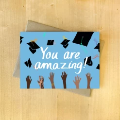 Mother Of Goods You Are Amazing - Graduation Card