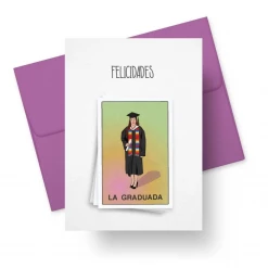 Paper Tacos La Graduada - Grad Card