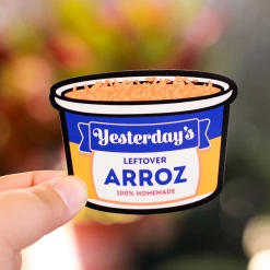 Quiero Prints Leftover Arroz Magnet