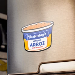 Quiero Prints Leftover Arroz Magnet