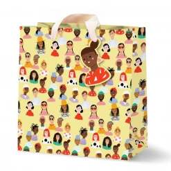 Carolyn Suzuki Gift Wrap Things Best Crowd Ever - Large Gift Bag