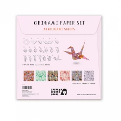Carolyn Suzuki Origami Set - 24 Sheets Art & Home
