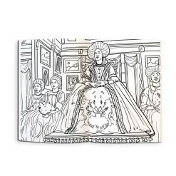 Party Mountain Paper Co Books/Zines/Workbooks Bridgerton Colouring Book