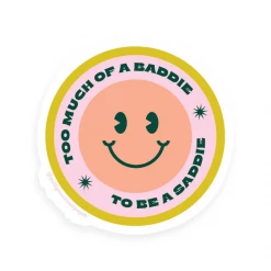 Party Mountain Paper Co Baddie And Saddie Sticker