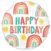 Qualatex 17" Retro Rainbow Birthday
