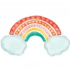 Betallic 37" Retro Rainbow Balloons