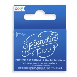 OOLY Pens + Pencils Splendid Fountain Pen Ink Refills - Blue