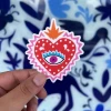 Feliz Modern Sacred Heart Sticker
