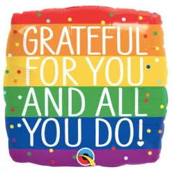 Betallic 18" Grateful For You Balloons