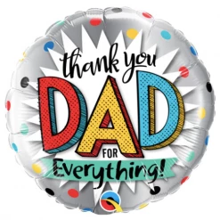 Betallic 18" Thank You Dad For Everything