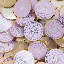 Little Woman Goods In Science We Trust Enamel Pin Accessories