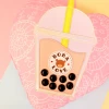 Bewaltz Bobalicious Milk Tea Handbag 1 Bewaltz Bobalicious Milk Tea Handbag