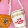 Bewaltz Art & Home Yummy Cup Of Ramen Noodle Handbag 1 Bewaltz Art & Home Yummy Cup Of Ramen Noodle Handbag