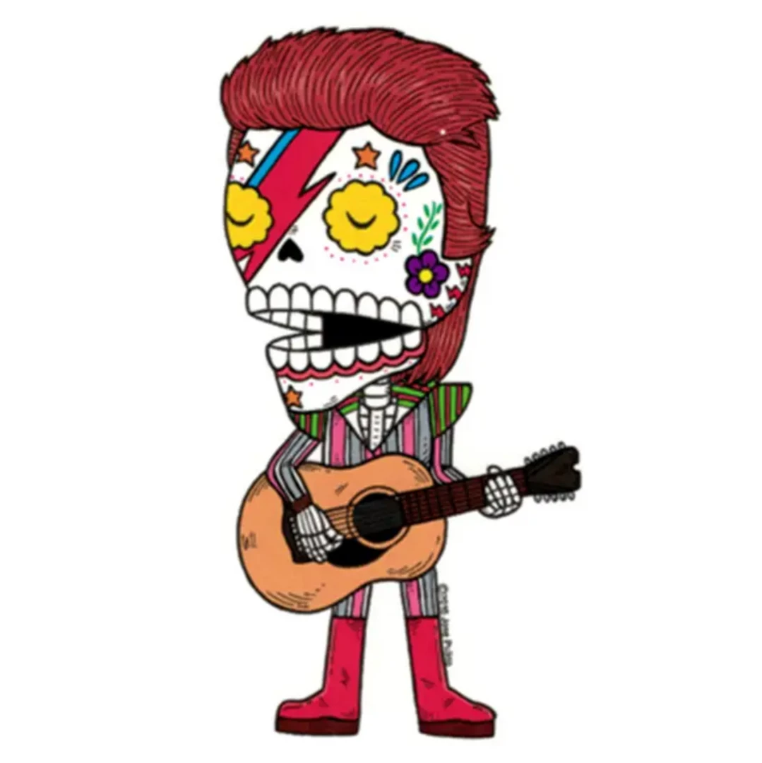 Fresh Prints Ziggy Stardust Sticker Stickers 3 Fresh Prints Ziggy Stardust Sticker Stickers