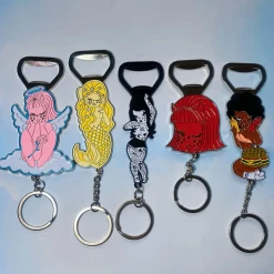 Valfre Accessories Suns Out Buns Out Bottle Opener Keychain