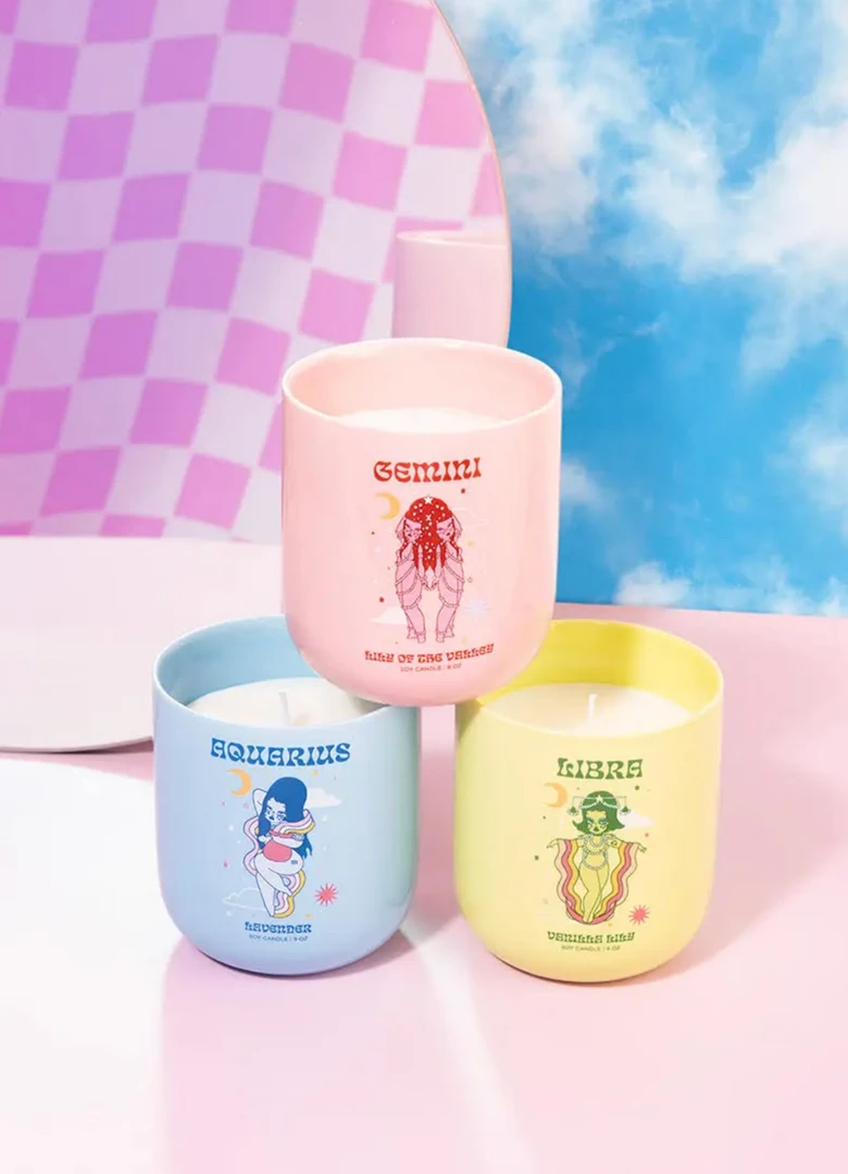 Valfre Celestial Aquarius Candle 4 Valfre Celestial Aquarius Candle