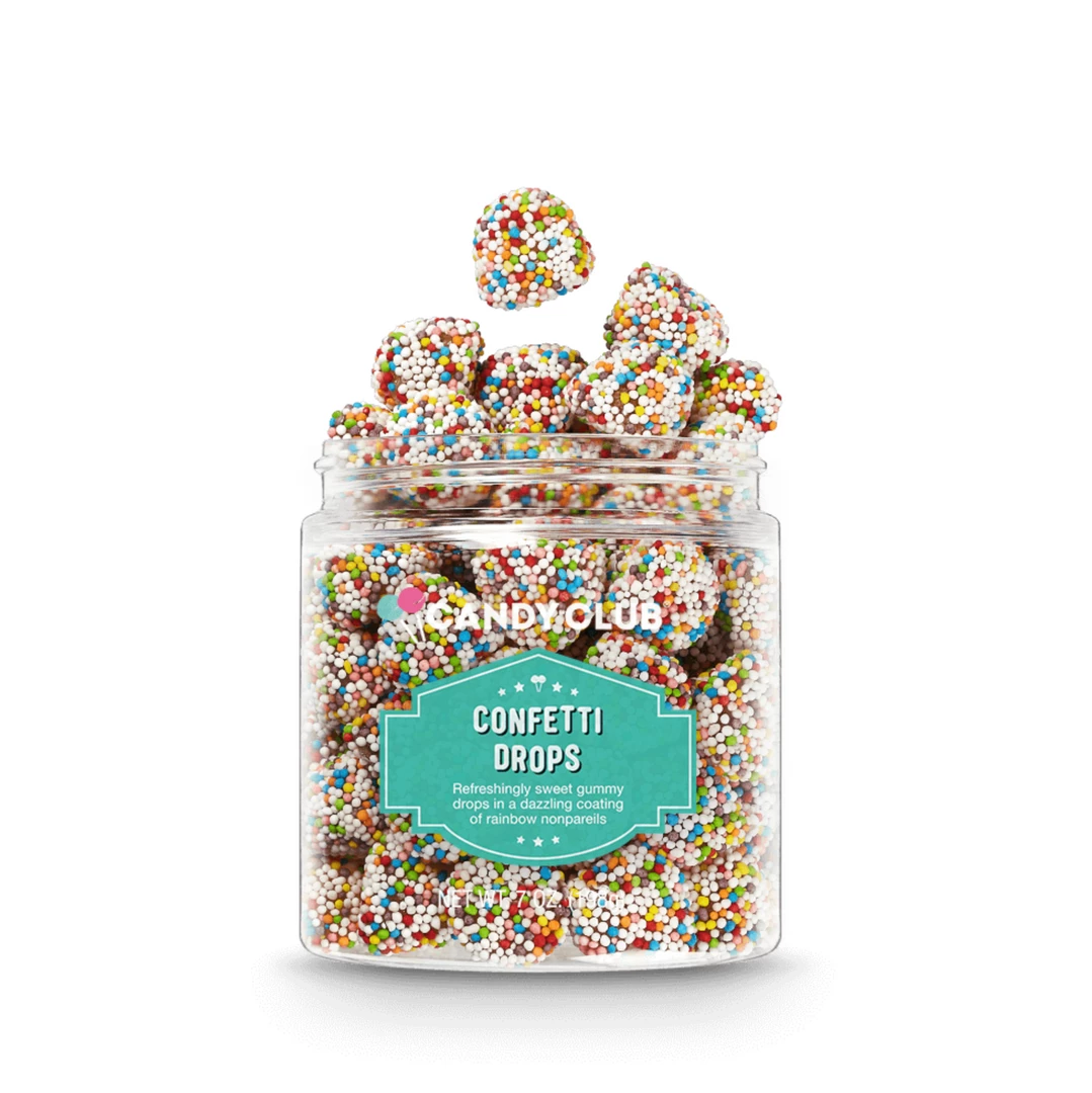 Candy Club Treats! Confetti Drop Candy 3 Candy Club Treats! Confetti Drop Candy