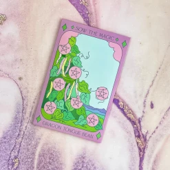 Sow The Magic Dragon Tongue Bush Bean Tarot Seed Packet
