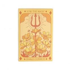 Sow The Magic Art & Home Diablo Cosmos Tarot Seed Packet