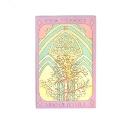 Sow The Magic Bronze Fennel Tarot Seed Packet