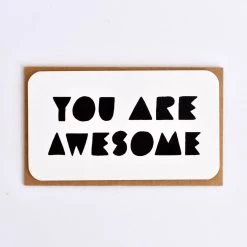 Worthwhile Paper You Are Awesome Mini Note Set