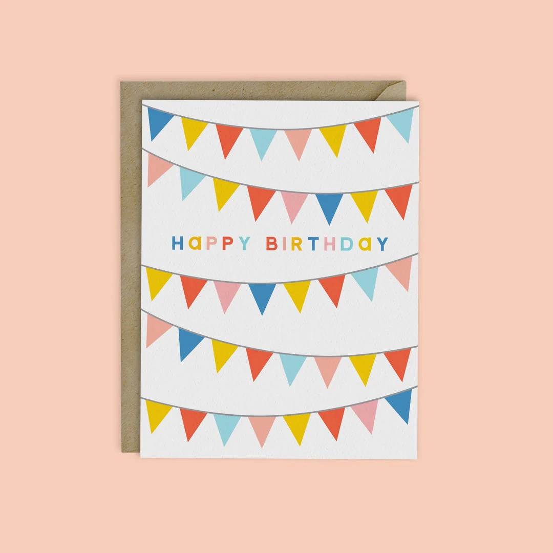 MELLOWWORKS Birthday Banners- Happy Birthday Card Greeting Cards 3 MELLOWWORKS Birthday Banners- Happy Birthday Card Greeting Cards