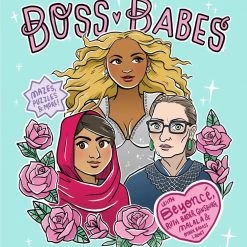 Microcosm Publishing Boss Babes: A Coloring & Activity Book For Grown-ups- Paperback