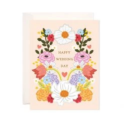Bloomwolf Studio Wedding Day Greeting Card Greeting Cards