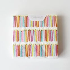 Cakewalk Birthday Candle Napkins
