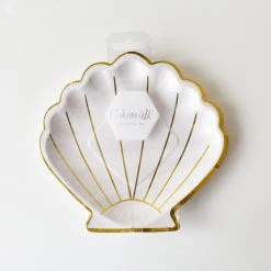 Cakewalk Shell Appetizer Plates