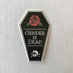 Jini & Tonic Gender Is Dead Sticker Accessories