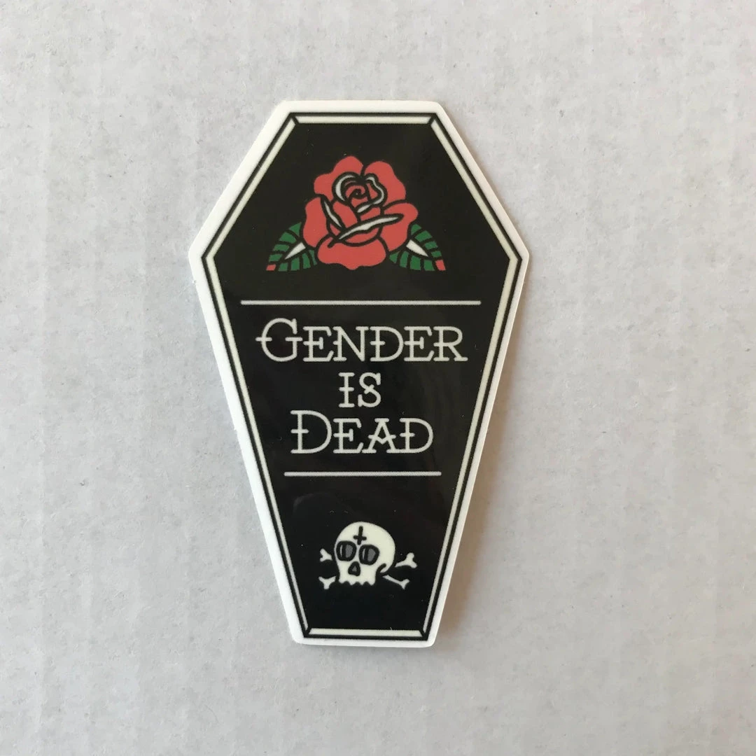 Jini & Tonic Gender Is Dead Sticker Accessories 3 Jini & Tonic Gender Is Dead Sticker Accessories