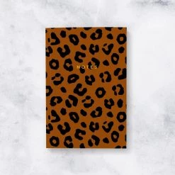 MELLOWWORKS Animal Print Notebook- Blank Pages