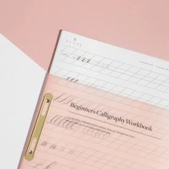 À L'AISE LTD Art & Home Modern Calligraphy Beginners Workbook